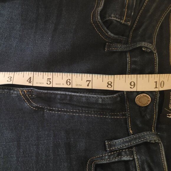 Just Black Denim | Slim Straight | Size 27 | Dark color - Picture 11 of 14